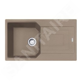 Franke Urban - Évier en fragranit UBG 611-86, 860x500 mm, cachemire 114.0700.110