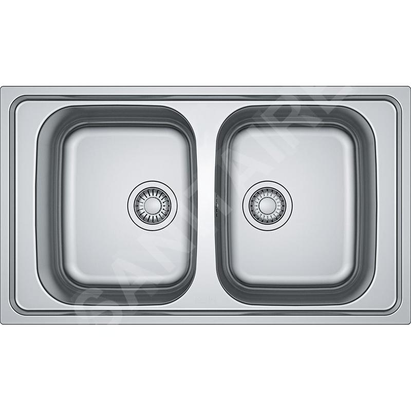 Franke Spark - Évier en inox SKX 620, 860x500 mm, inox 101.0504.081