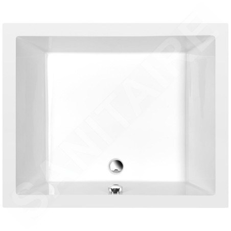 Polysan Deep - Receveur de douche profond, 1100x900x260 mm, blanc 72363