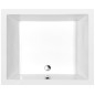Polysan Deep - Receveur de douche profond, 1100x900x260 mm, blanc 72363