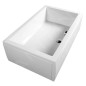Polysan Deep - Receveur de douche profond, 1100x900x260 mm, blanc 72363