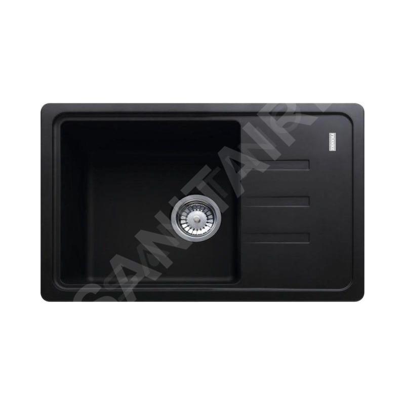 Franke Malta - Évier en fragranit BSG 611-62, 620 x 435 mm, onyx 114.0395.129