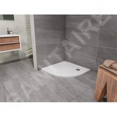 Lansanit EX - Receveur de douche 900x900 mm, blanc LITEX-90K