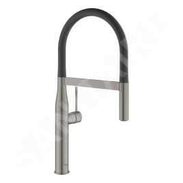 Grohe Essence - Mitigeur d'évier monocommande, Hard Graphite brossé 30294AL0