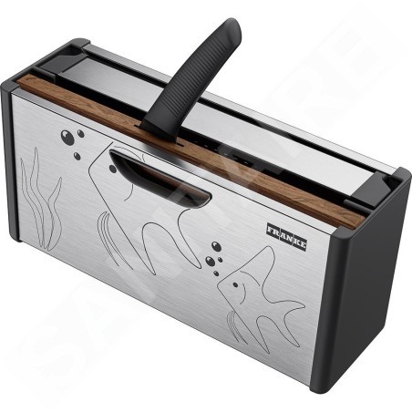 Franke Accessoires - Boîte à l'évier avec des accessoires, inox / plastique noir 112.0619.946