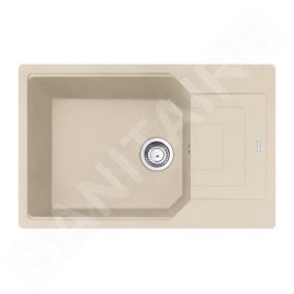 Franke Urban - Évier en fragranit UBG 611-78 BB, 780x500 mm, sable 114.0700.106