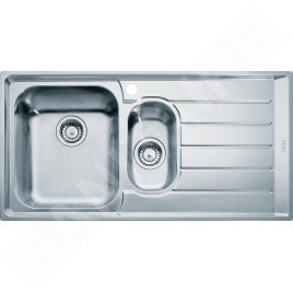 Franke Neptun - Évier en inox NEX 651/2, 1000x510 mm 101.0120.275