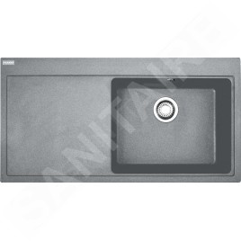 Franke Mythos - Évier en granit MTG 611/7, 1000x515 mm, pierre gris 114.0150.014