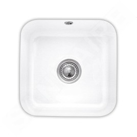 Villeroy & Boch Éviers - Évier en céramique 445x445 mm avec vidage, CeramicPlus, blanc alpin 670301R1