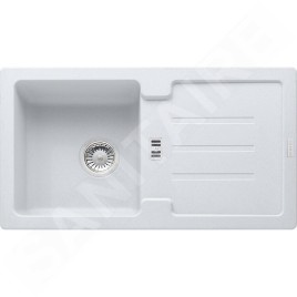 Franke Strata - Évier en fragranit STG 614-78, 780x435 mm, blanc artic 114.0369.389