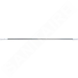 Aqualine Accessoires - Barre d'écartement télescopique 110-200 cm, acier inoxydable poli TZ200