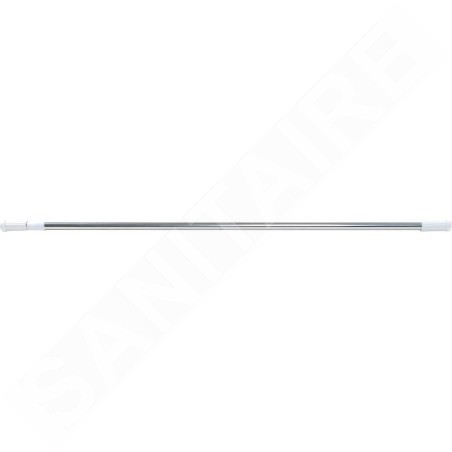 Aqualine Accessoires - Barre d'écartement télescopique 110-200 cm, acier inoxydable poli TZ200