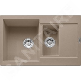 Franke Maris - Évier en fragranit MRG 651-78, 780x500 mm, cachemire 114.0494.647