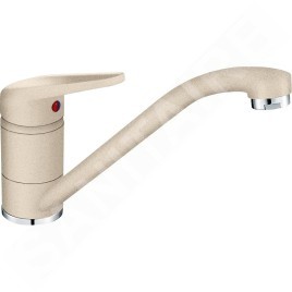 Franke Colonnes - Set de cuisine G117, évier en fragranit BSG 611-62, sahara + robinet FP 9541.082, sahara 114.0440.700
