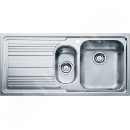 Franke Logica - Évier en inox LLX 651/7, 1000x500 mm 101.0120.190