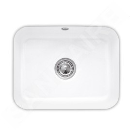 Villeroy & Boch Cisterna 60C - Évier en céramique 55x44 cm, CeramicPlus, Snow White 670601KG