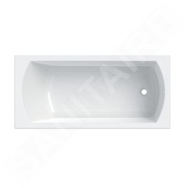 Geberit Perfect - Baignoire 160 x 75 cm, pieds inclus, blanc 554.072.01.1