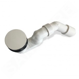 Villeroy & Boch Accessoires - Garniture de vidage pour baignoire, avec Push-Open, chrome U90952061