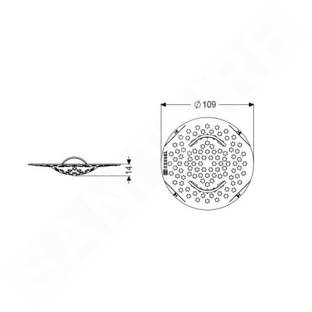Kessel Accessoires - Crépine de vidange 43700