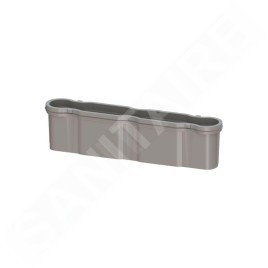Kessel Accessoires - Bouchon anti-odeurs Megastop, 19x5 cm, gris 45100