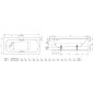 Bette Form - Baignoire encastrable 1650x750mm, blanc 2944-000
