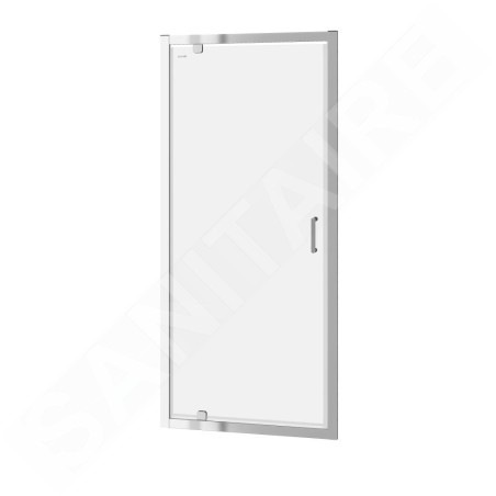 Cersanit Zip - Porte de douche 80x190 cm, chrome/verre clair S154-005