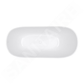 Villeroy & Boch Theano - Baignoire en îlot 170x75 cm, blanc alpin UBQ170ANH7F200V-01
