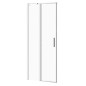 Cersanit Moduo - Porte de douche 80x198 cm, gauche, chrome/verre clair S162-003