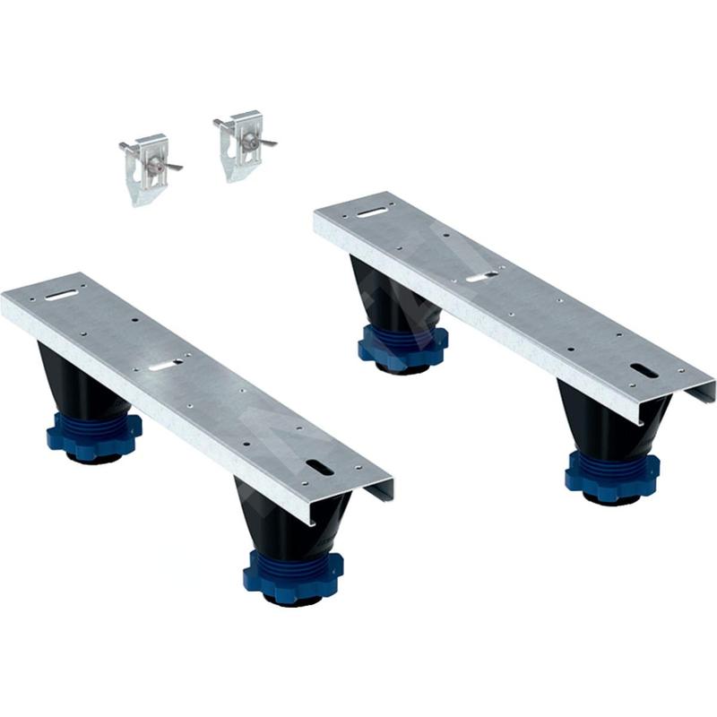 Geberit Accessoires - Set de pieds pour baignoire d'acrylate sanitaire 554.911.00.1