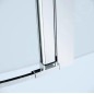 Cersanit Moduo - Porte de douche 80x198 cm, gauche, chrome/verre clair S162-003