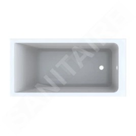 Geberit Selnova Square - Baignoire 1800x800x420 mm, blanc 554.386.01.1