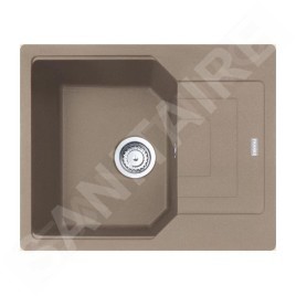 Franke Urban - Évier en fragranit UBG 611-62, 620x500 mm, cachemire 114.0700.096