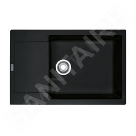 Franke Colonnes - Set de cuisine G277O, évier en fragranit BSG 611-78 + robinet FC 6018.071, onyx 114.0700.798