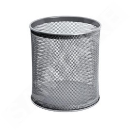 Sanela Paniers métalliques - Poubelle, 21 l, noire SLZN 97E