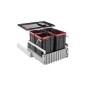Franke Poubelle tri sélectif - Poubelle encastrable 300-45 Trio 121.0150.145