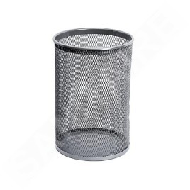 Sanela Paniers métalliques - Poubelle, 13 l, grise SLZN 96B