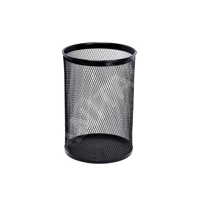 Sanela Paniers métalliques - Poubelle, 13 l, noire SLZN 96E