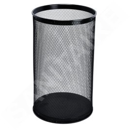 Sanela Paniers métalliques - Poubelle, 32 l, noire SLZN 98E