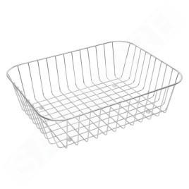 Villeroy & Boch Accessoires - Panier en fil de fer 470x143x365 mm, inox brossé 839700K1