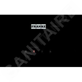 Franke Smart - Hotte aspirante FSMA 605 BK, largeur 60 cm, verre noir 110.0377.736