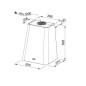 Franke Smart - Hotte aspirante FSMD 508 GN, largeur 50 cm, verte 335.0530.200