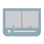 Franke Smart - Hotte aspirante FSMD 508 BL, largeur 50 cm, bleue 335.0530.203