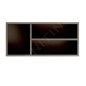 Geberit Xeno 2 - Casier de rangement 323x62 mm, gris 500.525.00.1