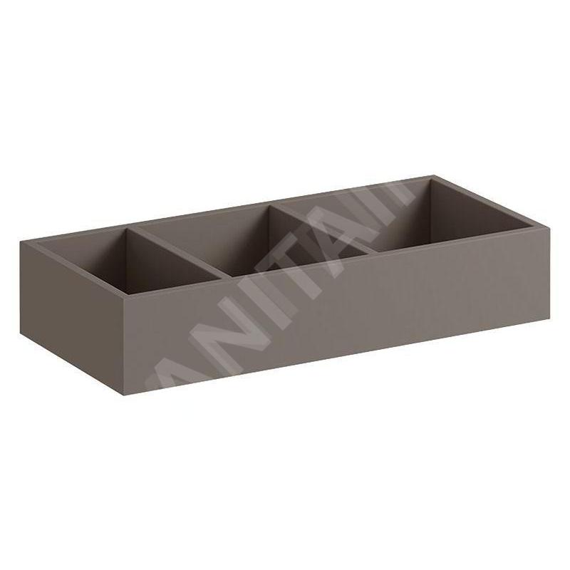 Geberit Xeno 2 - Casier de rangement 323x62 mm, gris 500.526.00.1
