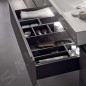 Geberit Xeno 2 - Casier de rangement 323x62 mm, gris 500.526.00.1