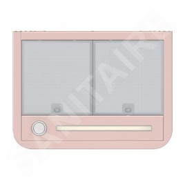 Franke Smart - Hotte aspirante FSMD 508 RS, largeur 50 cm, rose 335.0530.201