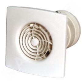Zehnder Silent - Ventilateur mural et de plafond silencieux de 100 mm avec fonction Humidistat et minuterie ZSR100HTR