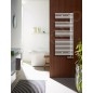 Zehnder Forma Asym - Radiateur de salle de bains 1191 x 596 mm, droit, raccordement extérieur 50 mm, laqué blanc LFAR-120-060