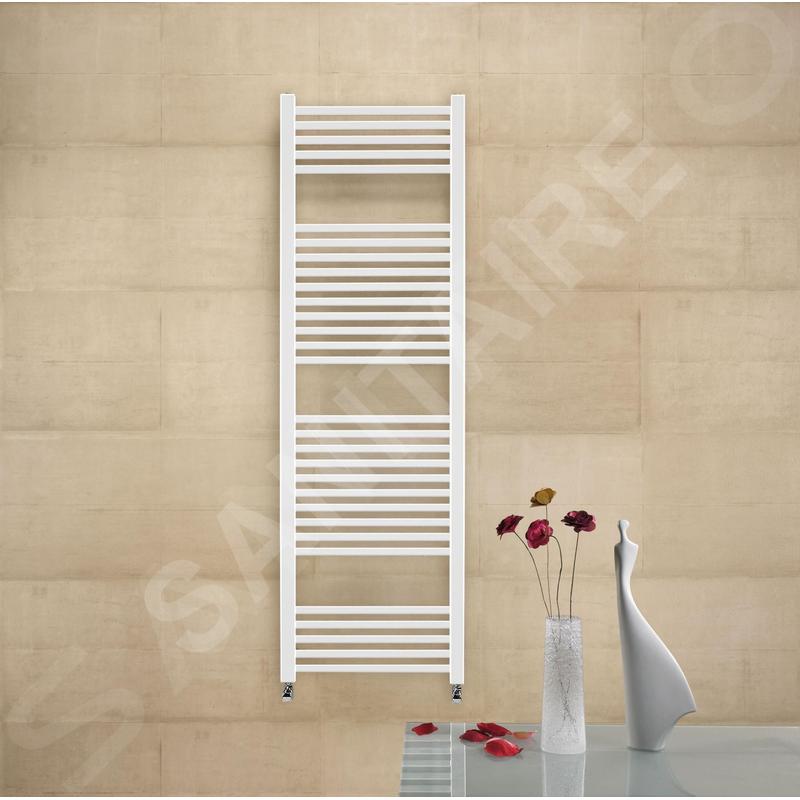 Zehnder Impa - Radiateur de salle de bains 1180 x 500 mm, droit, laqué blanc IMP-120-050