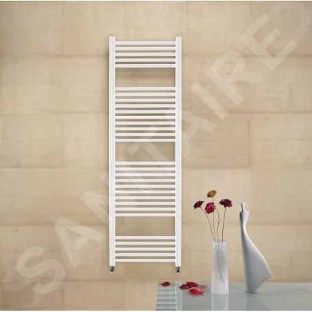 Zehnder Impa - Radiateur de salle de bains 1180 x 500 mm, droit, laqué blanc IMP-120-050